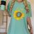 Sunflower Puzzle Pieces Autism Awareness For Mom Teacher For Women Women's Comfort Colors T-Shirt Chalky Mint