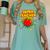 Superhero Teacher Appreciation Teaching Tee Women's Comfort Colors T-Shirt Chalky Mint