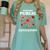 Support Public Education Cute Floral Teacher Red For Ed Women's Comfort Colors T-Shirt Chalky Mint Support Public Education Cute Floral Teacher Red For Ed Women's Comfort Colors T-Shirt Chalky Mint