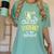 I Teach The Cutest Bees In The Beehive Kindergarten Teacher Women's Comfort Colors T-Shirt Chalky Mint