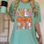 I Teach The Cutest Pumpkins Halloween Fall Teacher Women Women's Comfort Colors T-Shirt Chalky Mint I Teach The Cutest Pumpkins Halloween Fall Teacher Women Women's Comfort Colors T-Shirt Chalky Mint