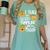 I Teach The Cutest Pumpkins In The Patch Teacher Women's Comfort Colors T-Shirt Chalky Mint I Teach The Cutest Pumpkins In The Patch Teacher Women's Comfort Colors T-Shirt Chalky Mint