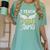 I Teach Future Saints Catholic Educator Teacher Women's Comfort Colors T-Shirt Chalky Mint