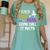 I Teach Hocus Pocus Some Call It Math Teacher Women's Comfort Colors T-Shirt Chalky Mint