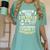I Teach You Life Skills Home Economics Teacher Women's Comfort Colors T-Shirt Chalky Mint