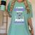 I Teach Science Because Math Teachers Need Heroes Too Women's Comfort Colors T-Shirt Chalky Mint