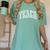 Teach Teacher Checkered First Day Of School Back To School Women's Comfort Colors T-Shirt Chalky Mint