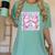 Teacher Bow Pencil Flowers Teacher Back To School Women's Comfort Colors T-Shirt Chalky Mint
