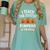 Teacher Halloween I Teach The Cutest Pumpkins In The Patch Women's Comfort Colors T-Shirt Chalky Mint