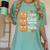 Teacher Halloween Tshirts I Teach The Cutest Pumpkins Women's Comfort Colors T-Shirt Chalky Mint