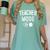 Teacher Mode On School Education Educator Women's Comfort Colors T-Shirt Chalky Mint Teacher Mode On School Education Educator Women's Comfort Colors T-Shirt Chalky Mint