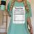Teacher Nutrition Facts Teachers Nutritional Fact Women's Comfort Colors T-Shirt Chalky Mint Teacher Nutrition Facts Teachers Nutritional Fact Women's Comfort Colors T-Shirt Chalky Mint