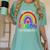 Teacher You Are a Rainbow Of Possibilities Funny Women's Comfort Colors T-Shirt Chalky Mint Teacher You Are a Rainbow Of Possibilities Funny Women's Comfort Colors T-Shirt Chalky Mint