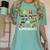 Teacher Of Tiny Superheroes Teach 100th Day Of School Men Women Girls Kids Women's Comfort Colors T-Shirt Chalky Mint Teacher Of Tiny Superheroes Teach 100th Day Of School Men Women Girls Kids Women's Comfort Colors T-Shirt Chalky Mint