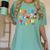 Teacher Of Tiny Superheroes Teach 100th Day Of School Women's Comfort Colors T-Shirt Chalky Mint