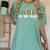 Teacher Of The Year Party Teacher Appreciation Women's Comfort Colors T-Shirt Chalky Mint