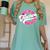 Come On Teachers Let's Go Teach Pink Back To School For Men Women Women's Comfort Colors T-Shirt Chalky Mint