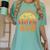 All Teachers Love Brains Teachers Halloween Teacher Women's Comfort Colors T-Shirt Chalky Mint