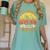 All Teachers Love Brains Shirt Halloween Teachers Women's Comfort Colors T-Shirt Chalky Mint