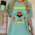 Teachers Are Superheroes – Fun Appreciation Women's Comfort Colors T-Shirt Chalky Mint