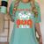 Team Para Boo Crew Halloween Ghost Paraprofessional Teacher Women's Comfort Colors T-Shirt Chalky Mint Team Para Boo Crew Halloween Ghost Paraprofessional Teacher Women's Comfort Colors T-Shirt Chalky Mint