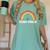 Team Pre-K Teacher Crew Squad Hello Back School Graduation Women's Comfort Colors T-Shirt Chalky Mint
