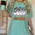 Team Preschool Boo Crew Halloween Teacher Student Costume Women's Comfort Colors T-Shirt Chalky Mint Team Preschool Boo Crew Halloween Teacher Student Costume Women's Comfort Colors T-Shirt Chalky Mint