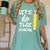 Lets Do This Test Day State Testing Teacher Motivational Women's Comfort Colors T-Shirt Chalky Mint