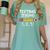 Testing Testing 123 Cute Test Day School Teacher Exam For Men Women Girls Kids Women's Comfort Colors T-Shirt Chalky Mint