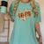 Thankful Teacher Shirts For Women Teach Thanksgiving Teacher Women's Comfort Colors T-Shirt Chalky Mint