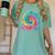 Tie Dye Prek Teacher Rainbow Preschool Back To School Girl Women's Comfort Colors T-Shirt Chalky Mint Tie Dye Prek Teacher Rainbow Preschool Back To School Girl Women's Comfort Colors T-Shirt Chalky Mint