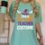 Tired Teacher Costume For Humor Halloween Women's Comfort Colors T-Shirt Chalky Mint