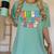 Tired Teachers Club Groovy Teachers Back To School Women's Comfort Colors T-Shirt Chalky Mint