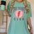 Tired Teachers Club Study Lover School Apparel Women's Comfort Colors T-Shirt Chalky Mint