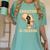 History Education Is Freedom African Map Black Teacher Women's Comfort Colors T-Shirt Chalky Mint