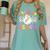Trick Or Teach Groovy Halloween Teachers Women's Comfort Colors T-Shirt Chalky Mint