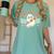 Trick Or Teach Groovy Retro Ghost Halloween Teacher Kids Women's Comfort Colors T-Shirt Chalky Mint
