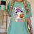 Trick Or Teach Groovy Teacher Ghost Halloween Teacher Women's Comfort Colors T-Shirt Chalky Mint Trick Or Teach Groovy Teacher Ghost Halloween Teacher Women's Comfort Colors T-Shirt Chalky Mint