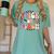 Trick Or Teach Retro Groovy Halloween Teacher Women's Comfort Colors T-Shirt Chalky Mint Trick Or Teach Retro Groovy Halloween Teacher Women's Comfort Colors T-Shirt Chalky Mint
