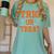 Trig Or Treat Trigonometry Math Teacher Halloween Women's Comfort Colors T-Shirt Chalky Mint