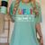 UFLI Queen Science Of Reading Literacy Teacher Appreciation Women's Comfort Colors T-Shirt Chalky Mint