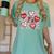 Valentine You Are Loved Worthy Enough Candy Heart Teacher For Men Women Girls Kids Women's Comfort Colors T-Shirt Chalky Mint