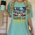 Van Go Vanlife Accessories Artist Art Teacher Women's Comfort Colors T-Shirt Chalky Mint