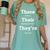 Vocabulary Police Their There They'Re English Teacher Women's Comfort Colors T-Shirt Chalky Mint
