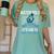 Water Polo Because It's Fun To Drown Your Friends Waterpolo Women's Comfort Colors T-Shirt Chalky Mint
