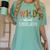 Wild About Kindergarten Teacher Leopard Print Women's Comfort Colors T-Shirt Chalky Mint Wild About Kindergarten Teacher Leopard Print Women's Comfort Colors T-Shirt Chalky Mint