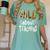 Wild About Teaching Teacher Student First Day Of School Women's Comfort Colors T-Shirt Chalky Mint Wild About Teaching Teacher Student First Day Of School Women's Comfort Colors T-Shirt Chalky Mint