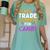 Will Trade Students For Candy Cute Halloween Costume Teacher For Men Women Kids Women's Comfort Colors T-Shirt Chalky Mint