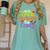 Will Trade Students For Candy Teacher Halloween Costume Women's Comfort Colors T-Shirt Chalky Mint