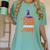 Witchy Halloween Hocus Pocus Everybody Focus Teacher Pumpkin Women's Comfort Colors T-Shirt Chalky Mint
